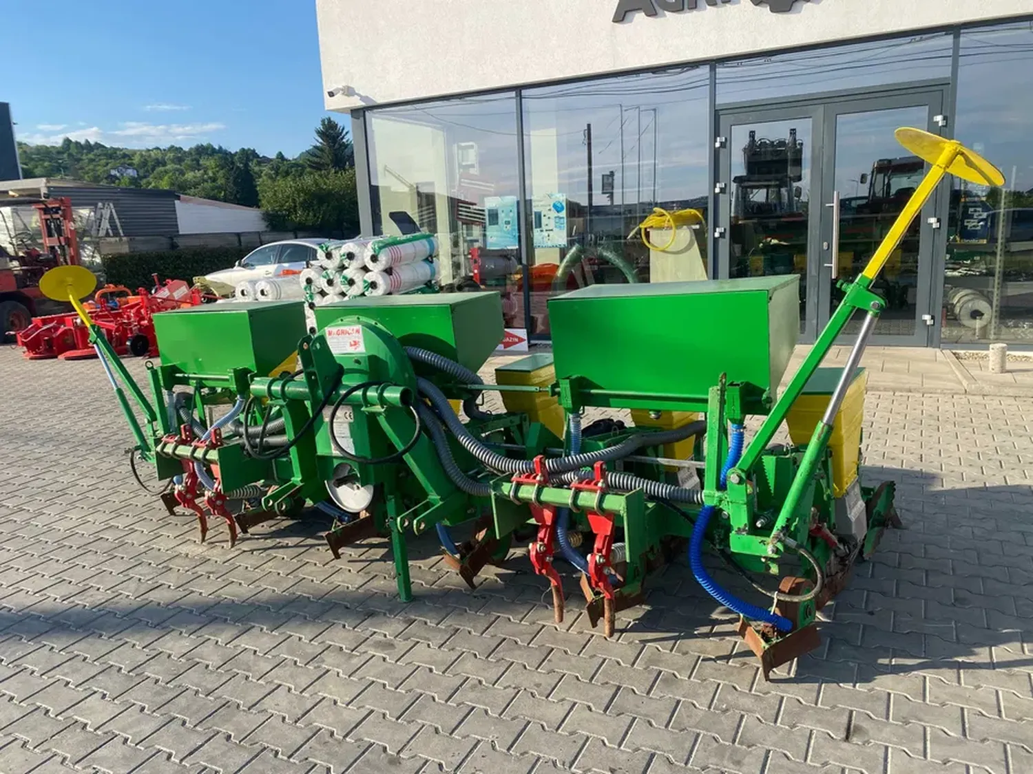 Semanatoare de porumb/floarea soarelui pe 6 randuri Sfoggia 90 - imagine 4