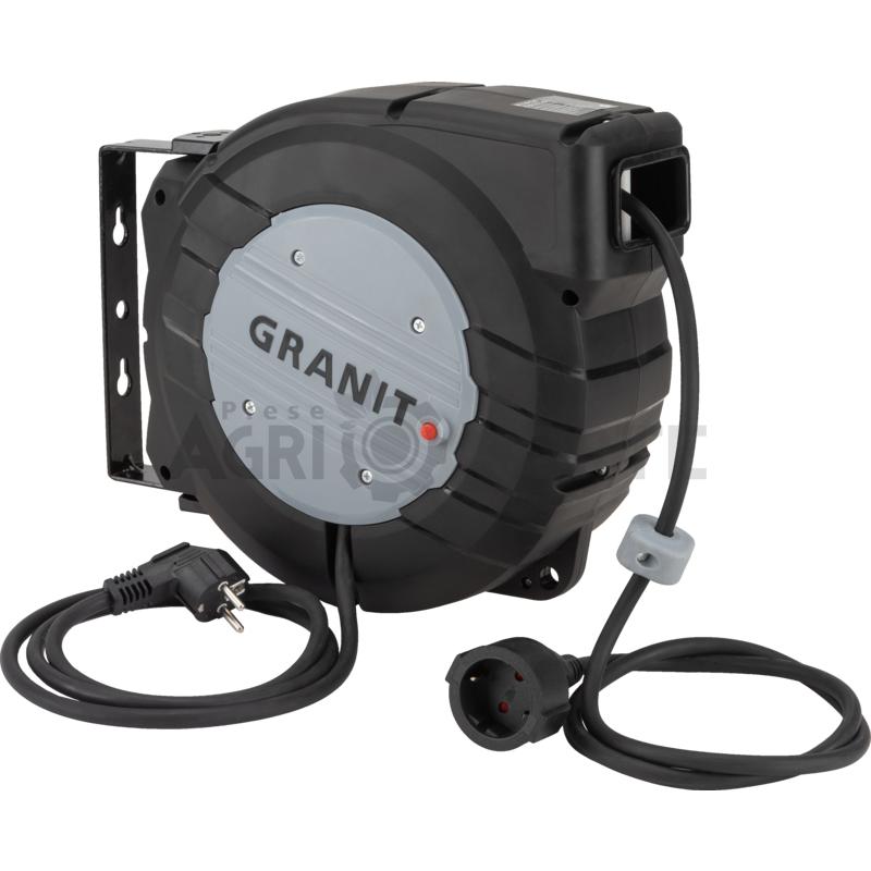 Bobina automata de cablu – GRANIT BLACK EDITION