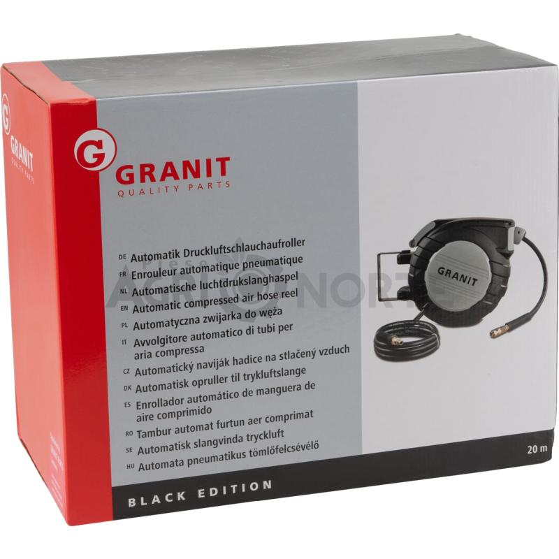 TAMBUR AUTOMAT PENTRU FURTUN DE AER COMP – GRANIT BLACK EDITION