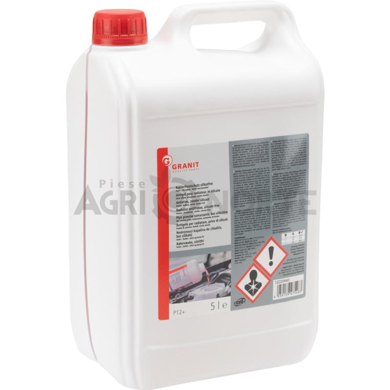 Antigel radiator fara silicati, P12+ 5l – GRANIT