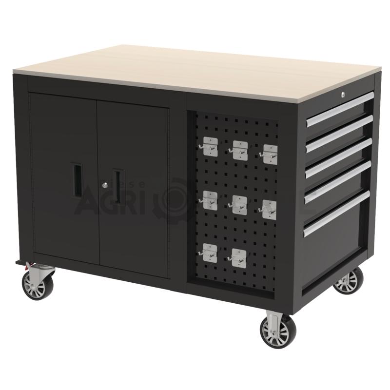 Carucior de atelier Ultra 2.0 – GRANIT BLACK EDITION