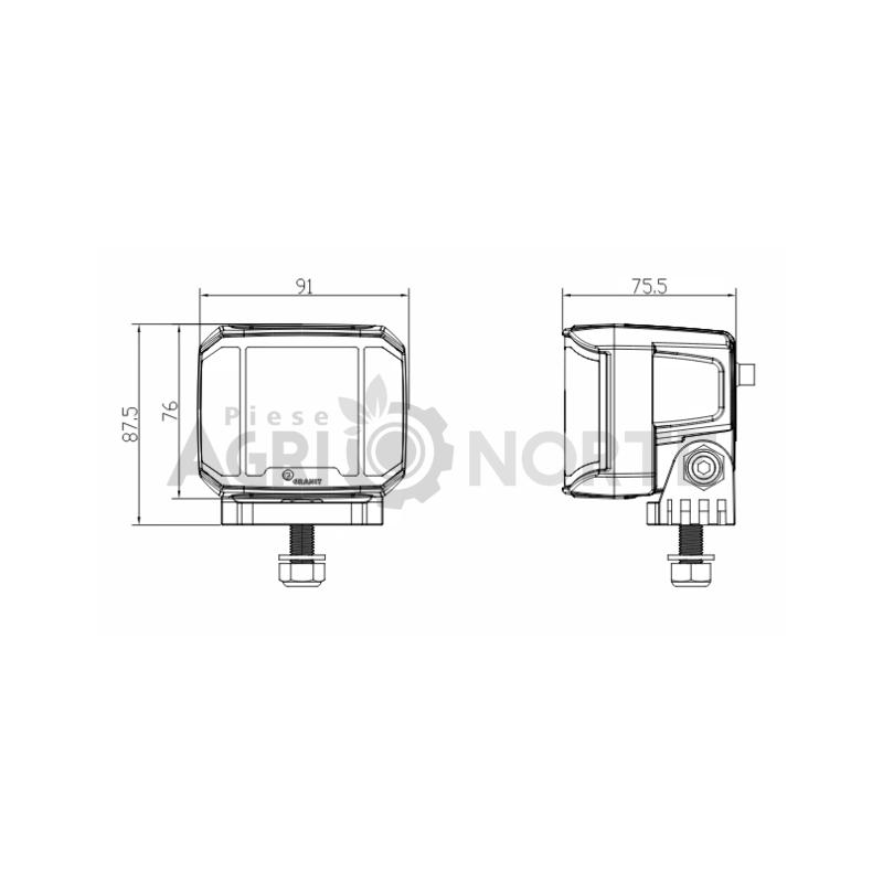 FAR DE LUCRU CU LED – GRANIT