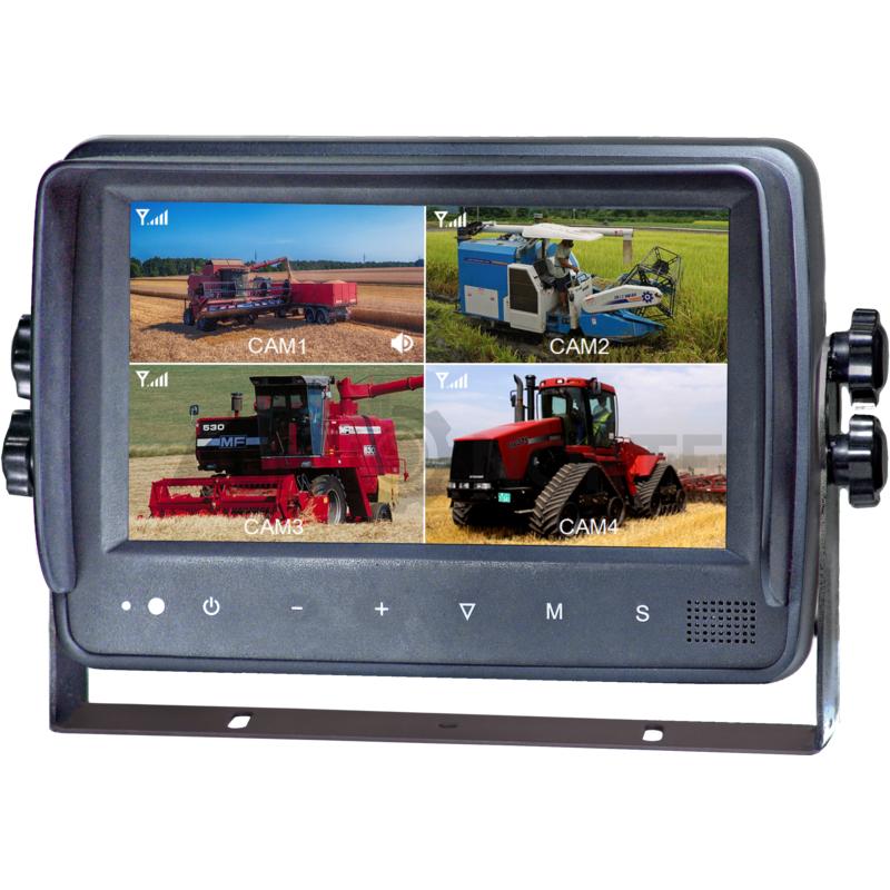 MONITOR HD QUAD-VIEW 7” – GRANIT