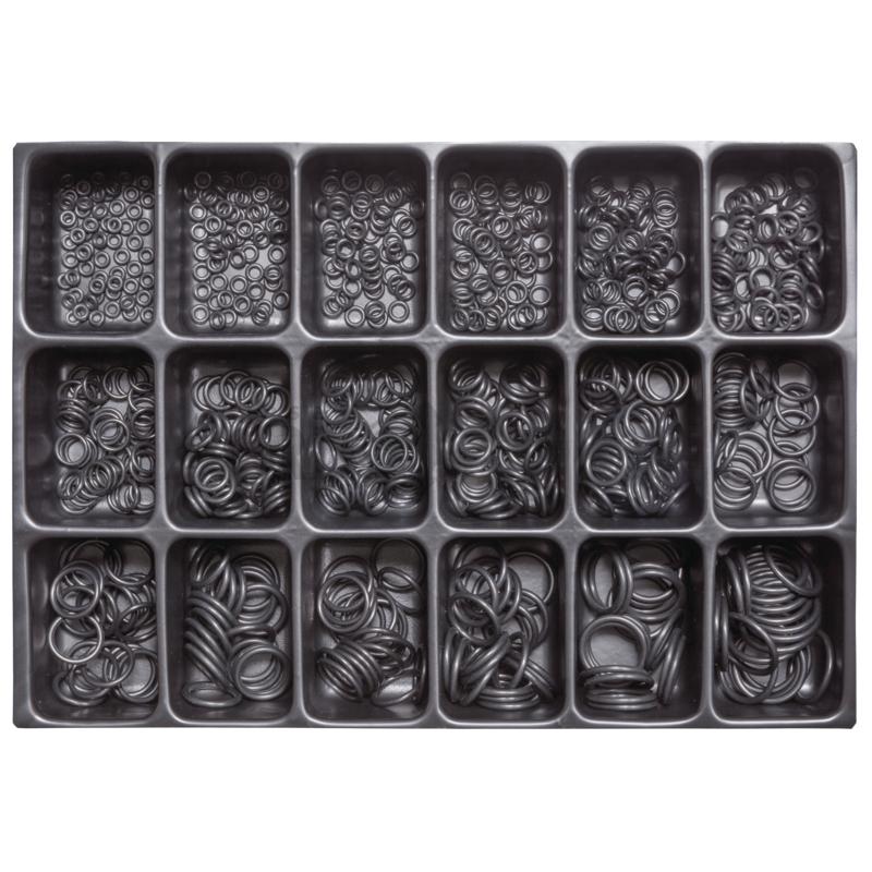 Sortiment O-ringuri – GRANIT BLACK EDITION