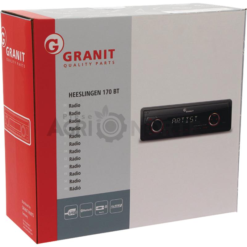 RADIO HEESLINGEN 170 BT – GRANIT