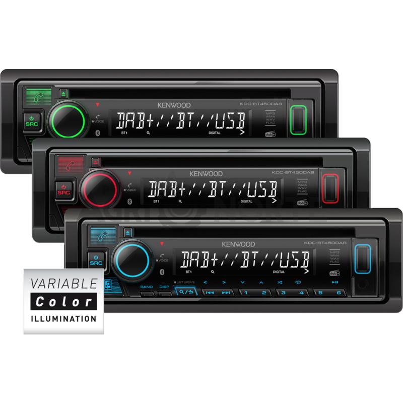 RADIO KDC-BT450DAB BT - KENWOOD - imagine 3
