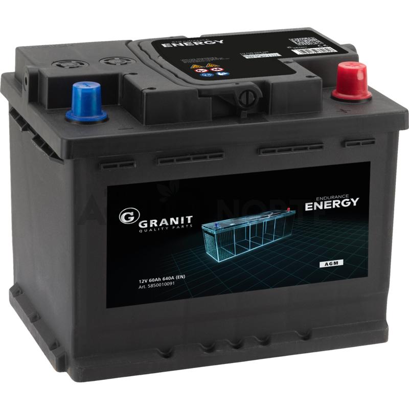 BATERIE AGM 12V 60AH 640A – ENDURANCE ENERGY