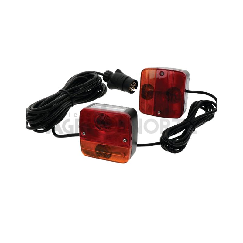SET LAMPI CU LED, MAGNETICE, IN CARCASA – GRANIT