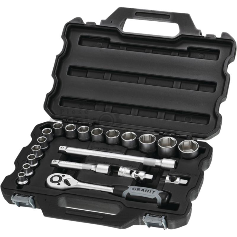 Set chei tubulare 1/2″ – GRANIT BLACK EDITION