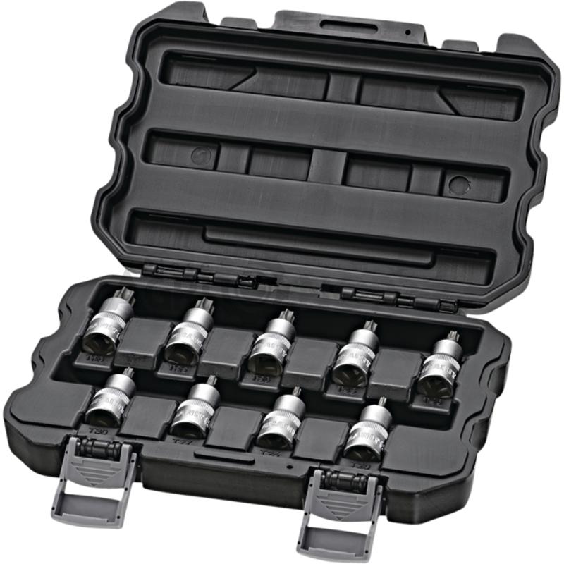 Set capete chei tubulare 1/2″, TX – GRANIT BLACK EDITION