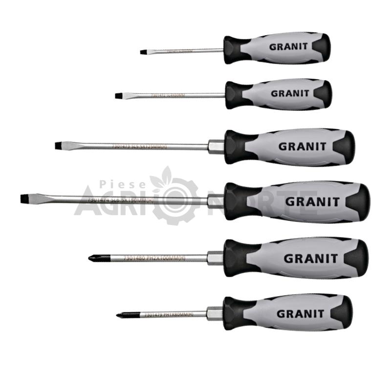Set surubelnite – GRANIT BLACK EDITION