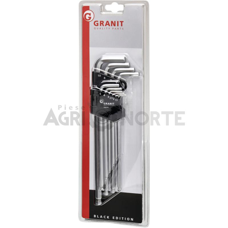 Set chei imbus, versiune lunga – GRANIT BLACK EDITION