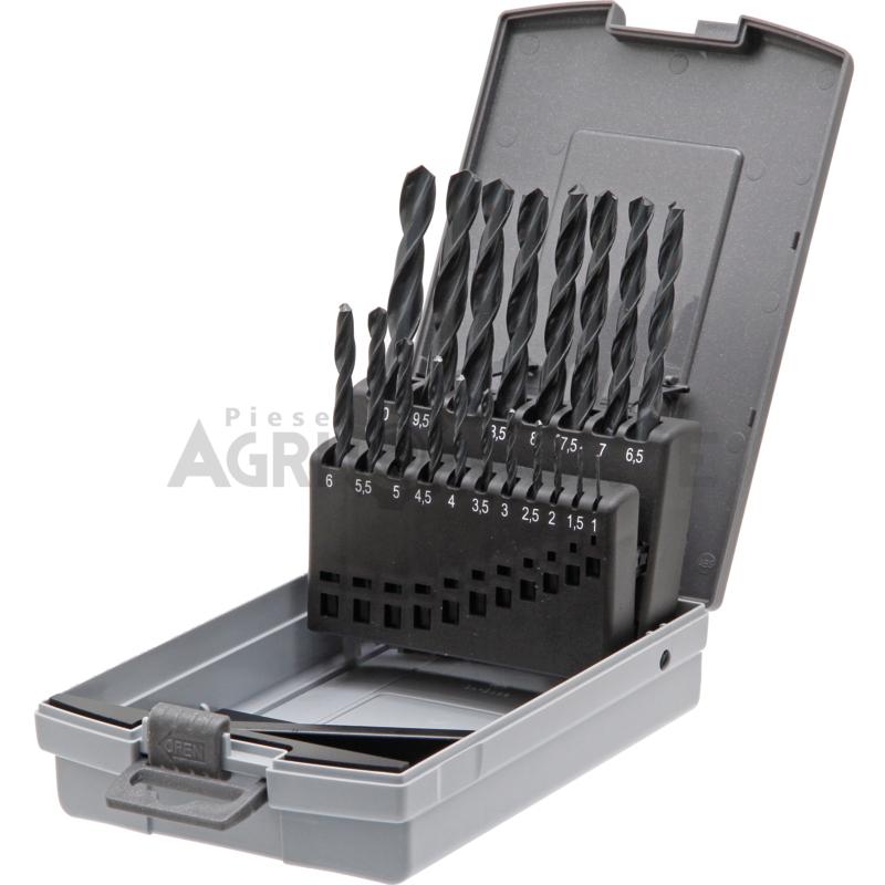Set burghie spiralate HSS-R – GRANIT