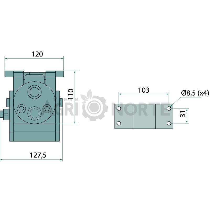 P206 STECHER IG 2X 1/2" BSP DN10 - Faster - imagine 3