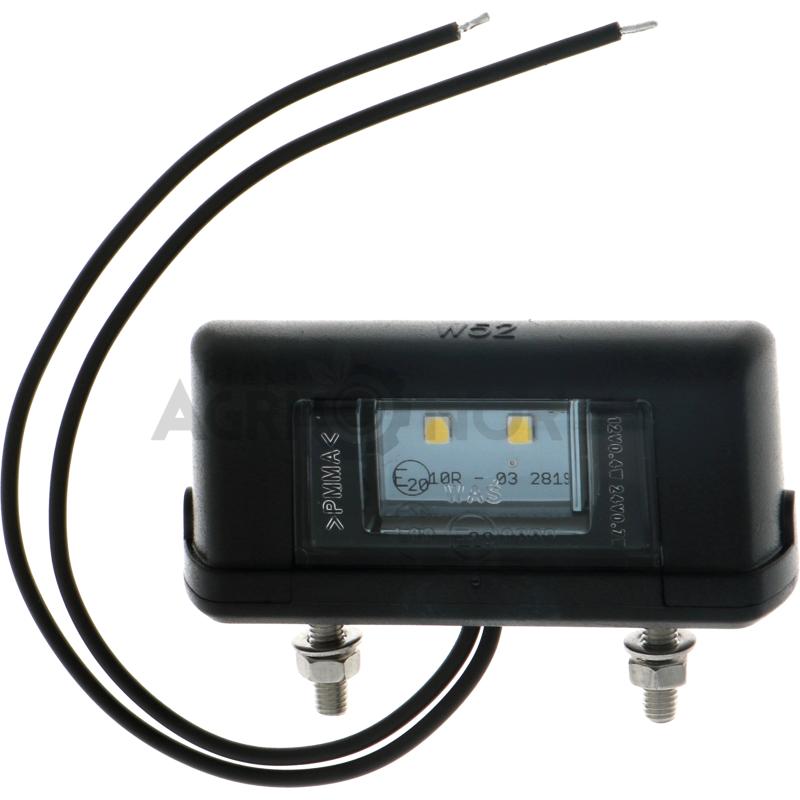 LAMPA PLACUTA DE INMATRICULARE, LED – GRANIT