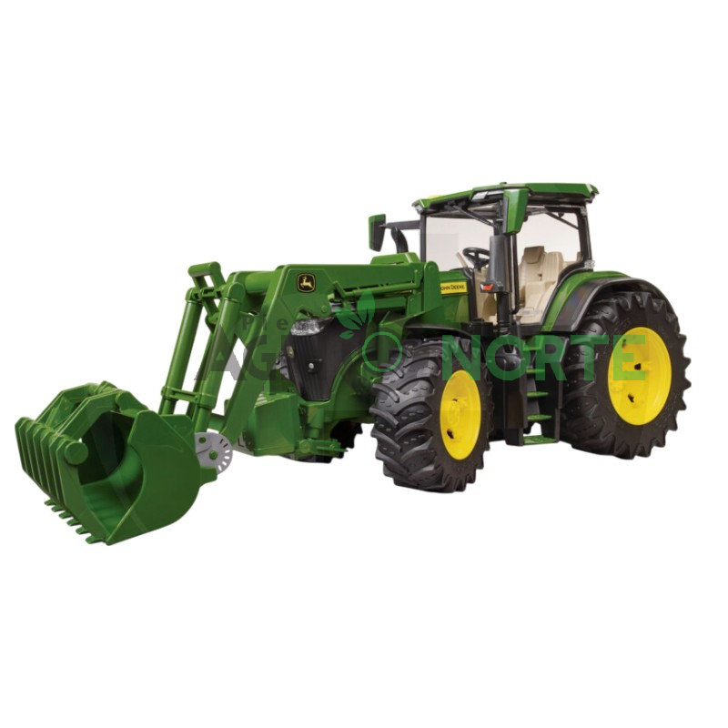 Bruder John Deere 7R 350, cu încărcător frontal