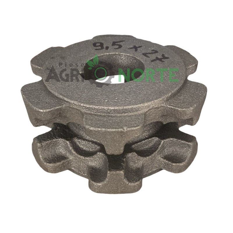 Pinion lanț 9,5×27 6Z Ø40